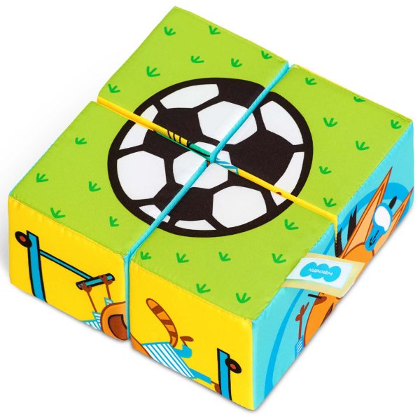 Мякиши Кубики "Три Кота" Собери Коржика