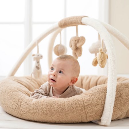 Nattou (Наттоу) Коврик детский игровой круглый TEDDY с арками 856188