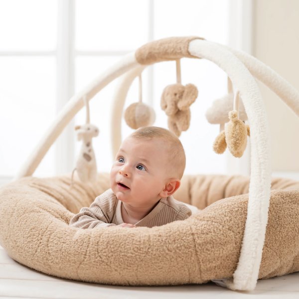 Nattou (Наттоу) Коврик детский игровой круглый TEDDY с арками 856188