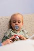 Bibs Набор латексных пустышек Studio Colour, 0+ Block - Baby Blue Dusty Blue Mix