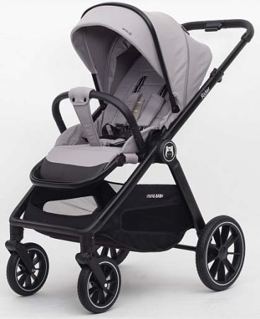 Bambini Moretti Коляска 2 в 1 Rider / цвет Light grey (серый)