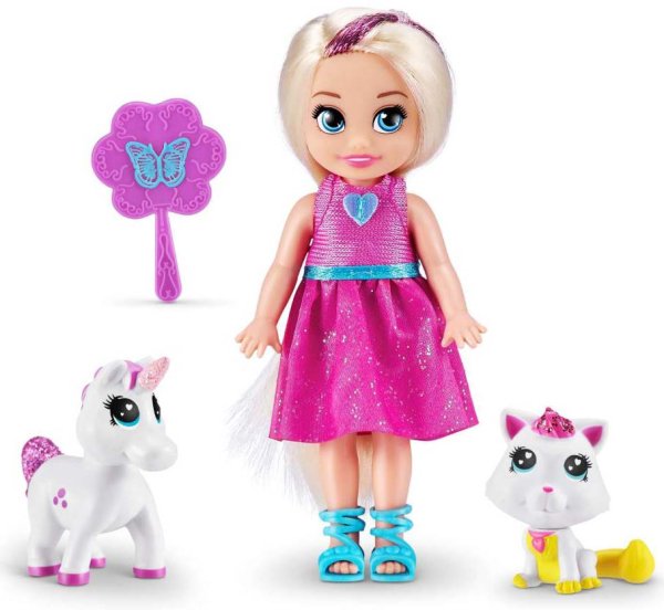 Zuru Игровой набор Sparkle Girlz "Принцесса с питомцами"