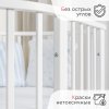Tomix Кроватка-трансформер Aurora, с маятником / цвет белый