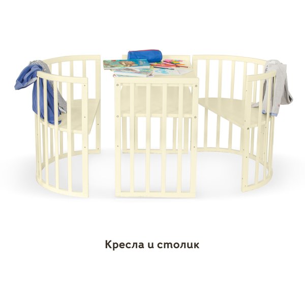 Noony Удлинитель для  кроватки-трансформер Cozy / цвет слоновая кость