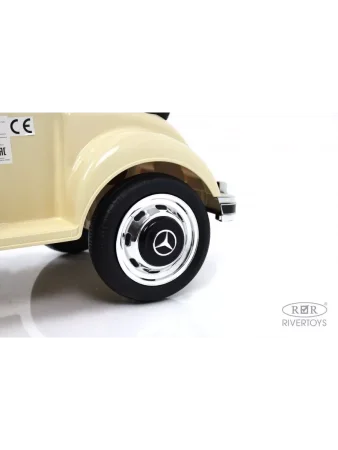 300S (LS-128A) Детский толокар Mercedes-Benz   (Бежевый)