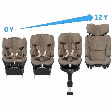 Автокресло MAXI-COSI Pearl XL Slide Pro 0-36 (Authentic Truffle/трюфель)