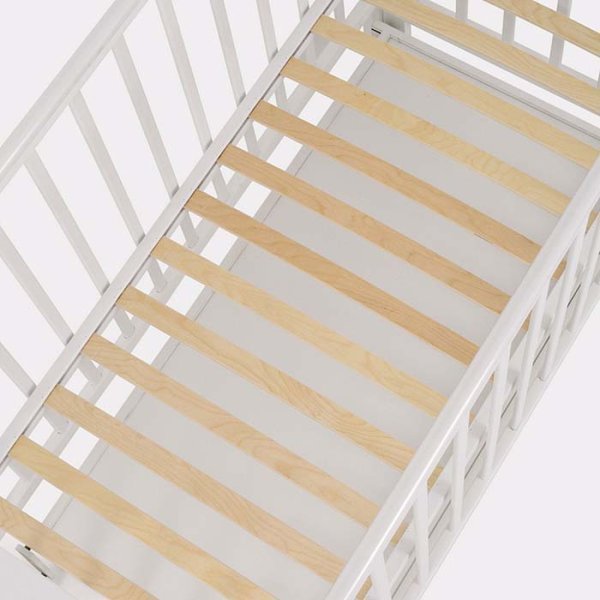 Rant Кроватка Bergen Plus, универсальный маятник / цвет Cloud White (белый)