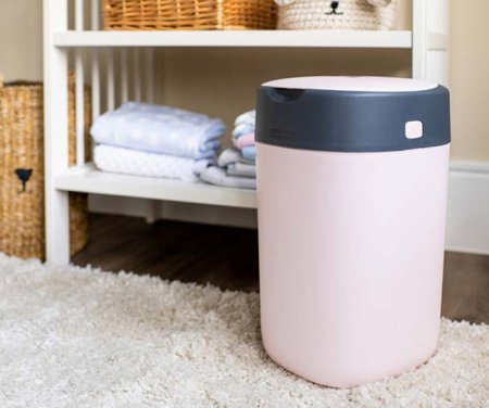Tommee Tippee Утилизатор-накопитель для использованных подгузников Twist & Click / цвет pink (розовый)