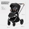 (Т) Коляска 2в1 Bambini Moretti  Adele  (Black)