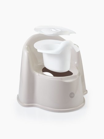 Горшок детский Happy Baby Zozzy 34018 / цвет warm grey