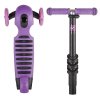 Novatrack Детский самокат-кикборд Disco-kids, трансформер, нагрузка max 25кг, фиолетовый