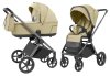 Carrello Ultra Коляска детская 2в1 арт.CRL-6527 /цвет Soft Beige 2025 Grey Metallic рама 