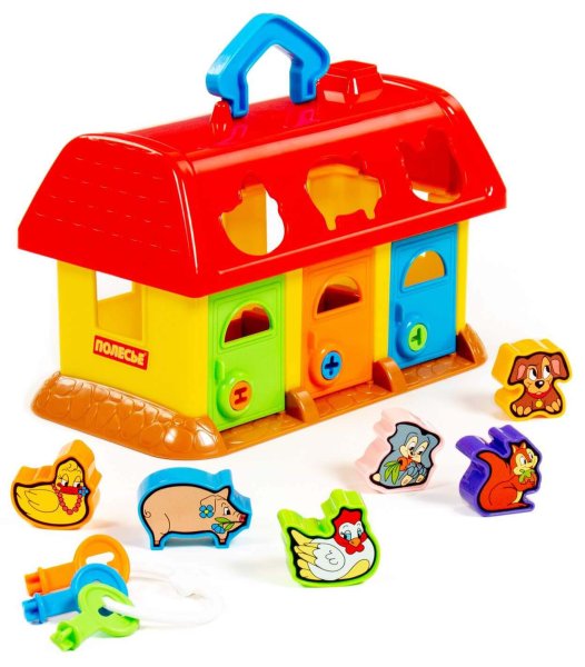 Полесье Сортер "Домик для зверей"