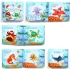 Abtoys Игрушка для ванной Веселое купание Книжка-пищалка Подводный мир / цвет голубой