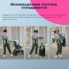 Коляска прогул.Bugaboo(Бугабу)Dragonfly complete  (GRAPHITE/GREY MELANGE-GREY MELAN 100176023)