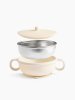 Тарелка с крышкой и ручками, 250 мл (cream)