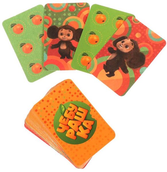 Умные игры Настольная игра квадрат со звонком "Чебурашка"