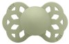 Bibs Пустышка Infinity Symmetrical Silicone, от 6 месяцев / цвет Sage (шалфей)