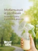 Молокоотсос ручной, бутылочка в комплекте, зелёный