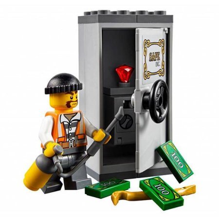 Lego Конструктор  Город  Побег на буксировщике