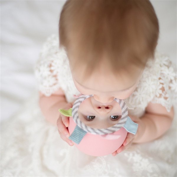 Tikiri Развивающий мяч из натурального каучука с мягким зеркалом мышка Meiya