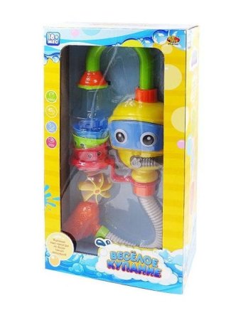 ABtoys Игровой набор "Веселое купание" Робот-фонтан для ванной