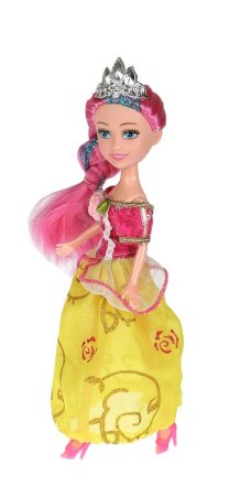 Кукла 23 см, в платье LIKEE GIRL в кор.2*48шт LG-D23-DIA-RU