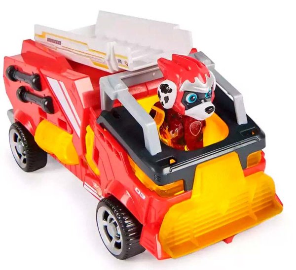 игрушка Paw Patrol Игровой набор Машинка с фигуркой Маршалл,18 см