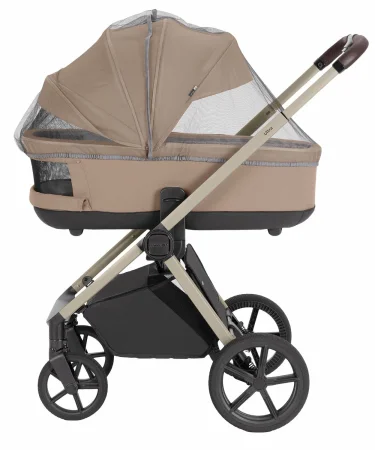 Коляска CARRELLO Ultra 2в1,Total Beige рама, (Floral Beige)