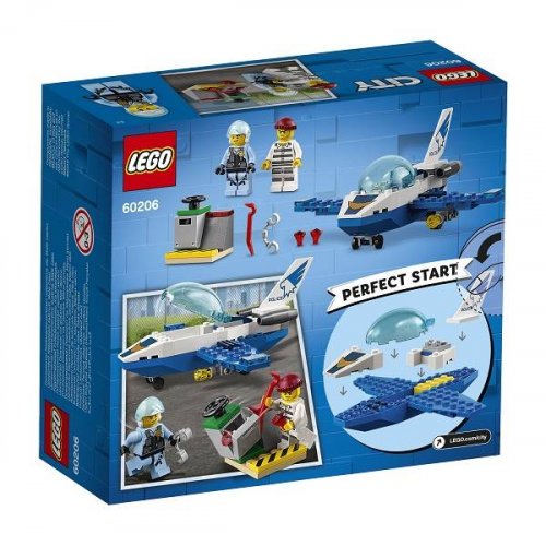 Lego Конструктор Воздушная полиция: Патрульный самолёт / 60206