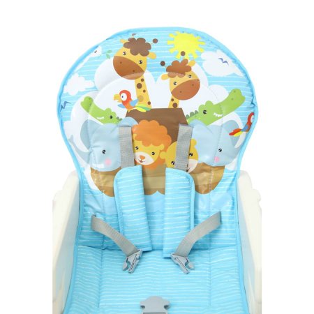 Polini kids стульчик-трансформер для кормления 460 / цвет синий