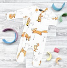(м)Комбинезон Mjolk Sleep and Play Лисички  (р.56)