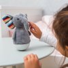Zazu Ночник неваляшка Слоненок Элли (Elli) / цвет серый