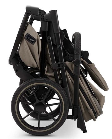 Moon Коляска 2 в 1 Piu 2024 / цвет mud (бежевый)