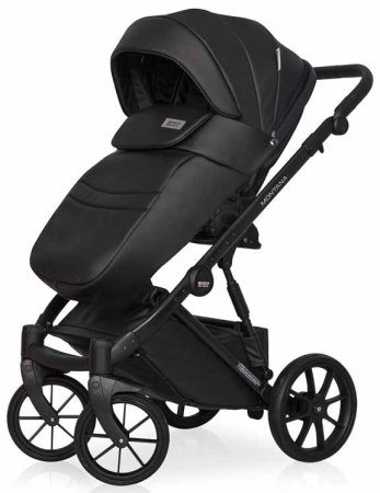 Riko Basic Коляска Montana 3 в 1 Ecco / цвет Black (черный)