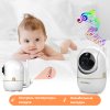 HelloBaby Видеоняня HB248 / цвет белый, бежевый