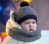 01130-91 ШАПКА св.серый/белый (р.48)