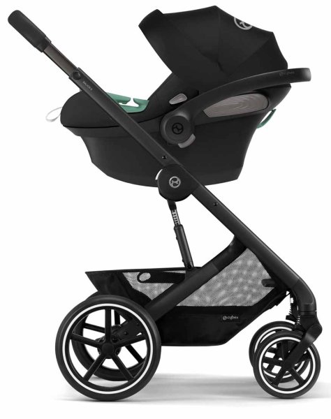 Cybex Коляска 3 в 1 Balios S Lux BLK / цвет Sky Blue (голубой)