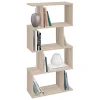 Polini Home Стеллаж фигурный Smart, 4 секции / цвет дуб