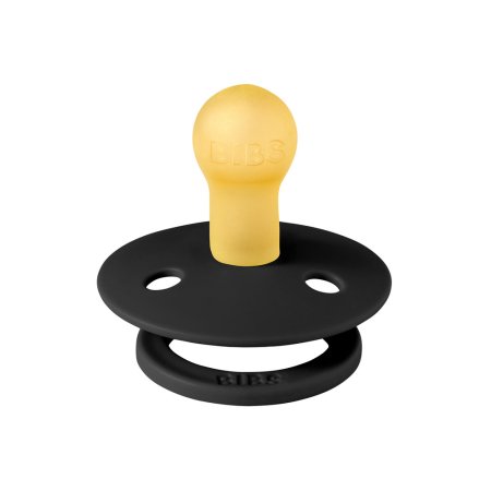 Пустышка латексная BIBS Colour - Layl (mini) - Black/Gold, 0+ месяцев.