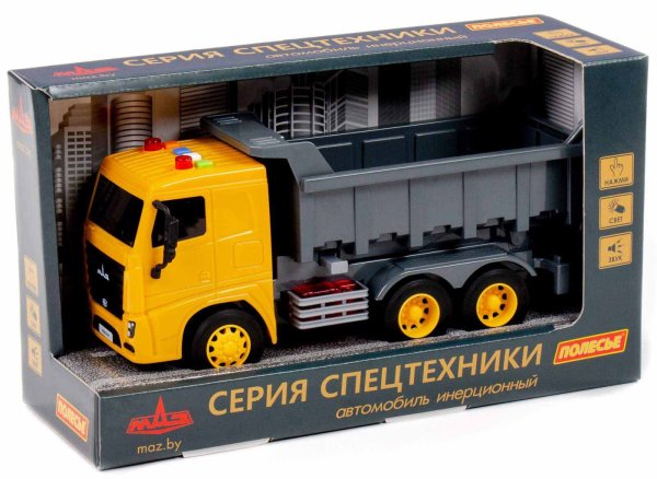 Полесье Автомобиль-самосвал МАЗ инерционный