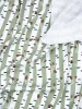 Сет из 2х пелёнок Mjolk Берёзы/Молочный (120см*85см)