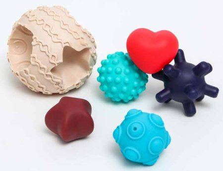 Крошка Я Тактильный сенсорный мячик "Сортер"