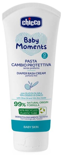 Chicco Крем от опрелостей Baby Moments, 100 мл
