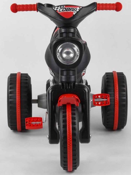 Pilsan Педальный мотоцикл Cobra / цвет Black (черный)