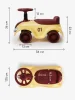 Толокар Amarobaby Retro,  (желтый/красный)