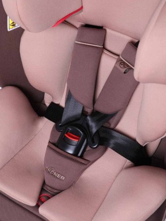 Babyсare Детское автокресло Troner гр 0+/I/II/III, 0-36, (0-12лет), цвет / Шоколадный-Бежевый (Chocolate-Beige) 