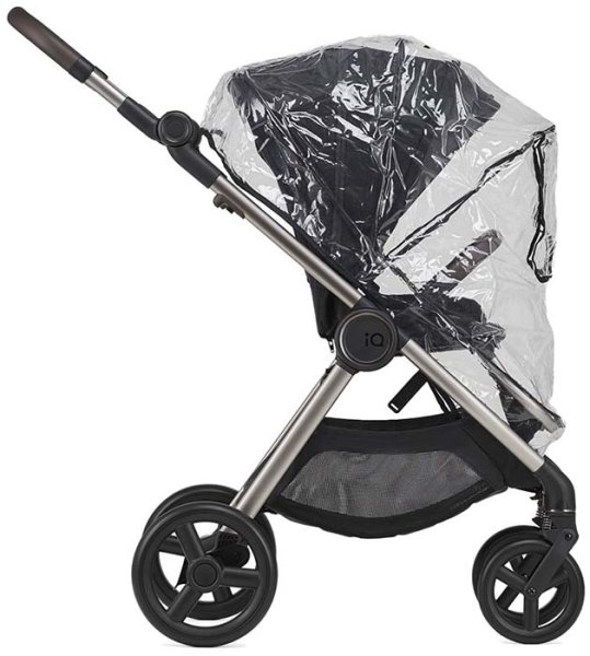 Anex Коляска 2 в 1 iQ Premium new / цвет Smoky (черный)