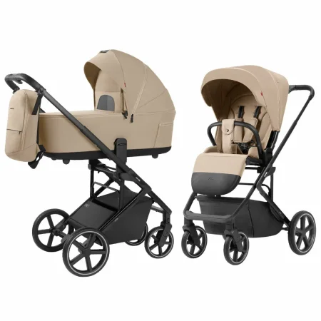 Коляска CARRELLO Alfa 2в1,2025 CRL-6522 (Natural Beige)