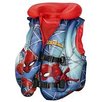 Bestway Жилет для плавания надувной Человек-паук 98014 / цвет красный, синий					